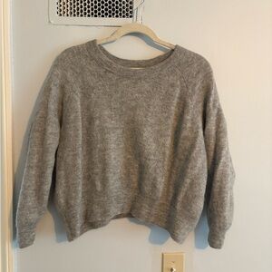Madewell Alpaca Heather Gray Women's Sweater